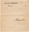 Lincoln Abraham Signature on Executive Mansion stationery-100.jpg